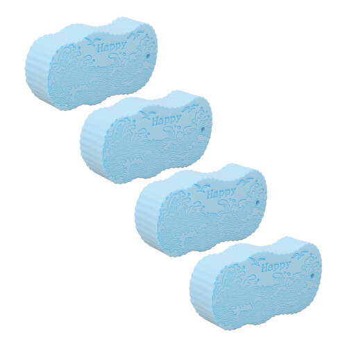 4 Pezzi Spugna Esfoliante 3D Morbida per Bambini 2