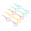 10x Aligner-Entferner Zahnspange Retainer Tool 2