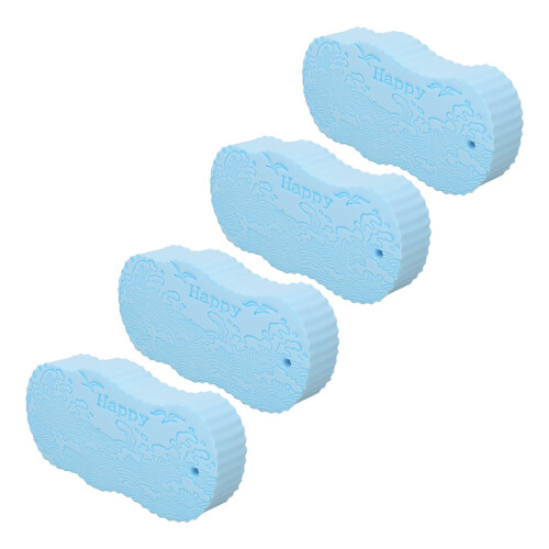 4 Pezzi Spugna Esfoliante 3D Morbida per Bambini 1