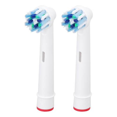 2pcs Replacement Toothbrush Heads Deep Clean Round Electric 2