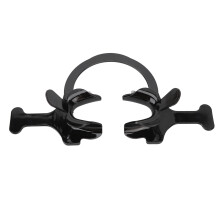 (S) Schwarzes C-förmiges Zahnarzt-Wangenretraktor, Maulöffner
