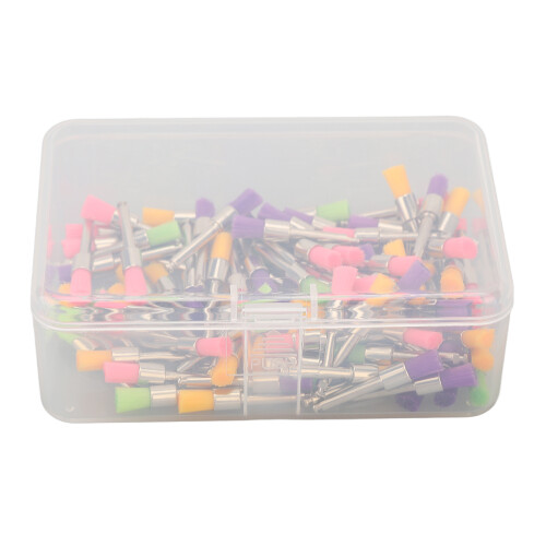 (Color Mixed) 100pcs Disposable Silicone Dental Brushes 1