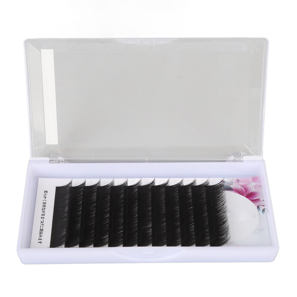 Blue Extension False Eyelash 0.5In Thick Long Curl Grafting