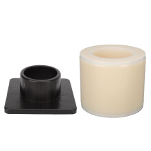 (White) 1200 Stk wasserdichte PE-Sperrfolie automatisch haftend weiß