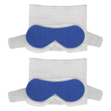 2pcs Neugeborenen-Sonnenschutz-Augenmaske Anti-Blaulicht Baumwolle