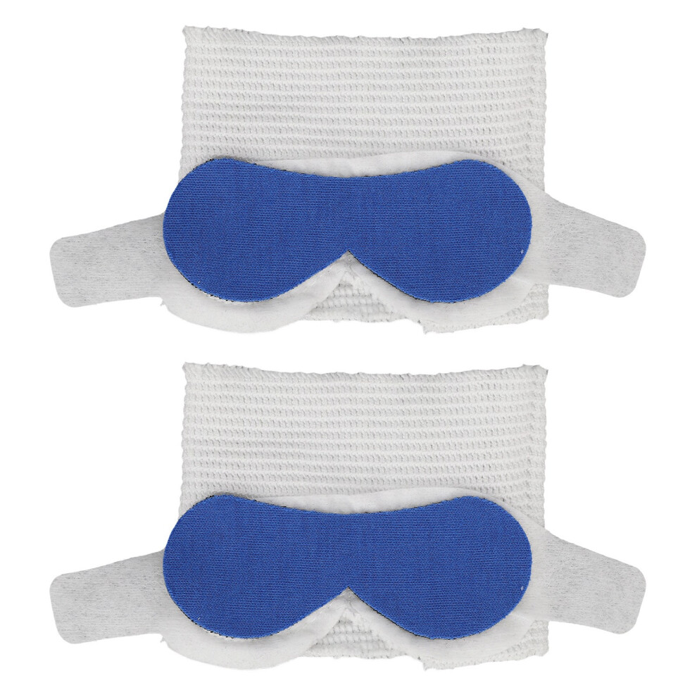 Blue/Light 2Pcs Newborn Sunshade Eye Mask Anti Cotton Elastic