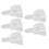 (Upper Teeth) Vassoio impronte dentali monouso trasparente 2