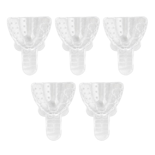 (Upper Teeth) Vassoio impronte dentali monouso trasparente 2