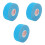 (Light Blue) 3 Rollen Gesichtsklebeband Faltenentferner V-Lifting hellblau 2