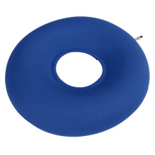 (Blue) Aufblasbares Donut-Kissen gegen Dekubitus Blau