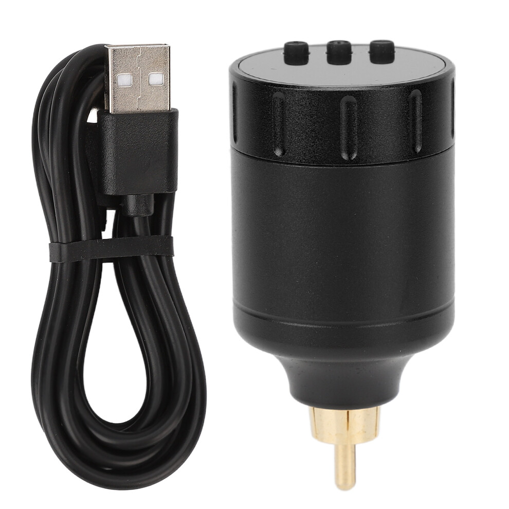 Black (Black) Cordless Tattoo Power Supply 1500Mah Lithium Battery