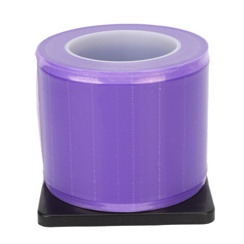 (Purple) 1200Pcs White Thick Automatic Adsorption PE Film 1