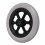 (30cm/12in Grey) 12in Polyurethane Rear Wheel Solid Tyre Grey Wheelchair 3
