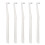 (White) 5x Soft Tuft Toothbrush Orthodontic Patients 4
