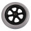 (30cm/12in Grey) 12in Polyurethane Rear Wheel Solid Tyre Grey Wheelchair 5