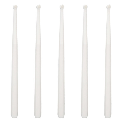 (White) 5x Soft Tuft Toothbrush Orthodontic Patients 1