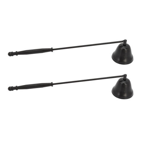 2 Stk Schwarze Kerzenlöscher mit Langem Griff 2