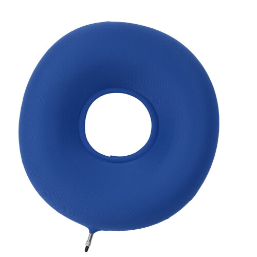 (Blue) Blue Inflatable Donut Cushion Bed Sores 2