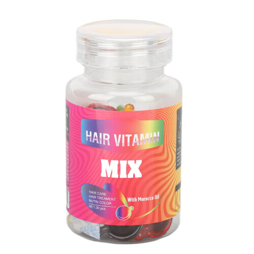 30pcs Mixed Color Moisturizing Hair Capsules