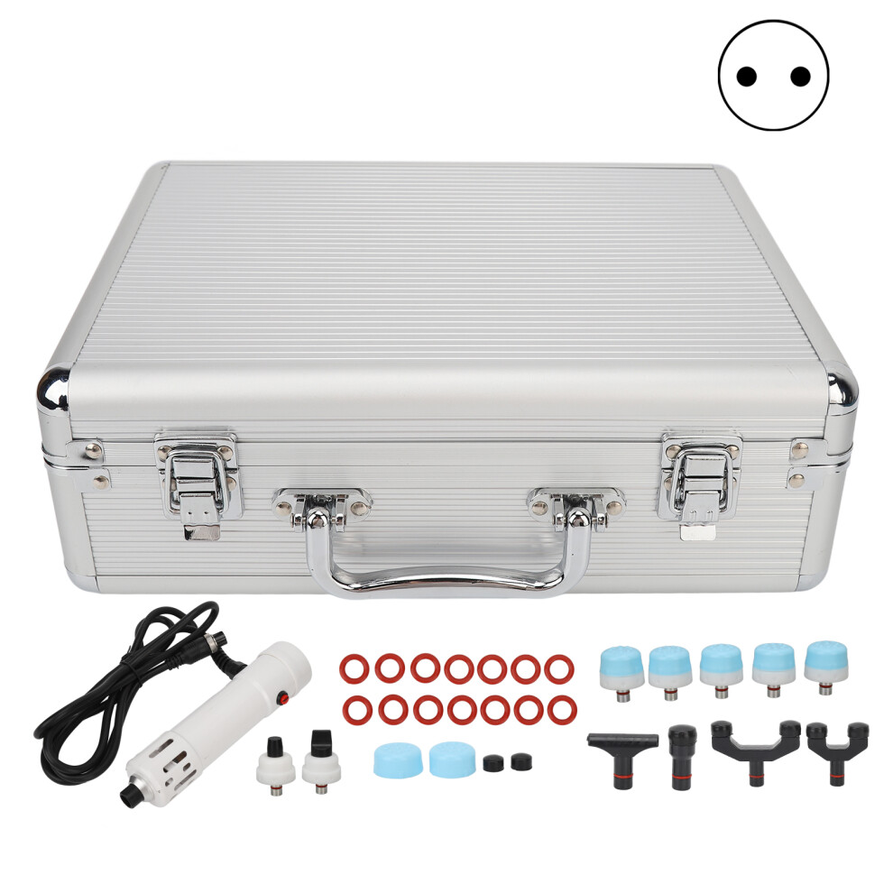 (EU Plug) Shockwave Therapy ED Massager Electromag Blood Flow White 100-240V UK
