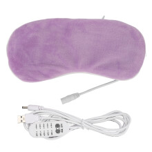 (Purple) Heißaugenklappe USB 5 Stufen für Schlaf Gelb