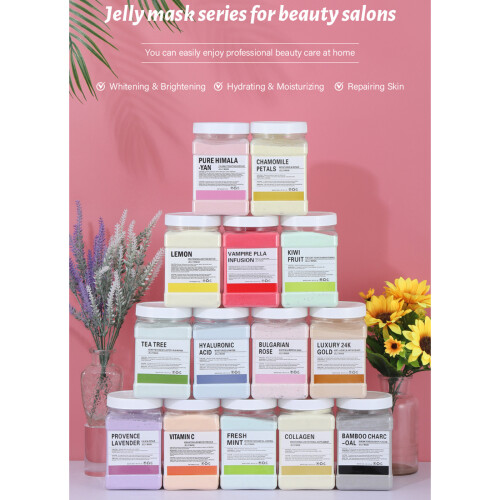 Jelly gezichtsmasker poeder voor facials 1
