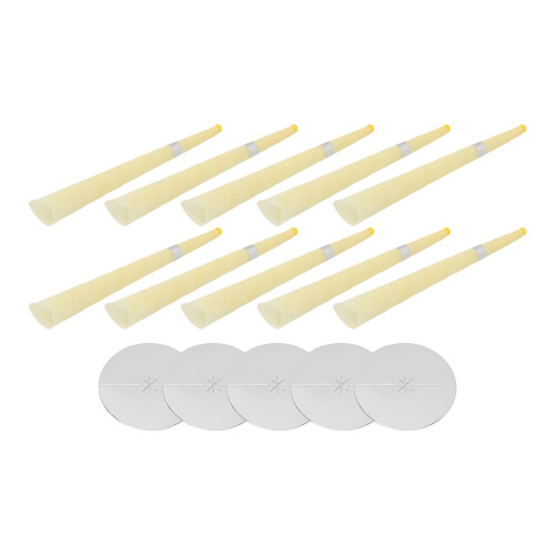 10x Ohrenkerzen mit 5x Stäben 2