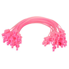 (Pink) Flexibele Tandheelkundige Bib Clip Paars