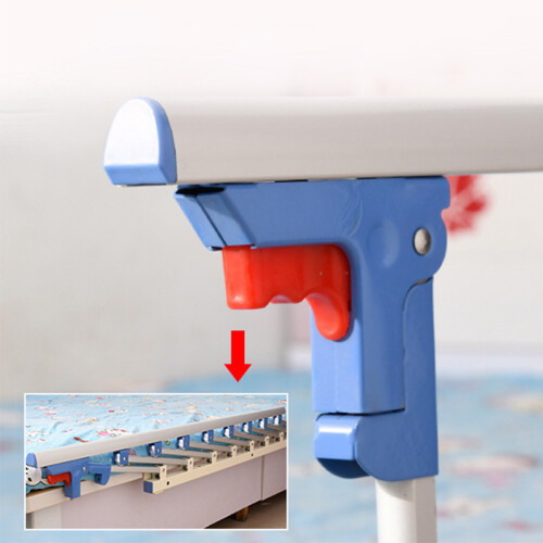 (Type 1) 5 Gear Foldable Bed Rail Guard for Nursing Patient 1