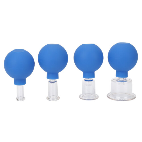 (Blue) Aderlass-Set zur Massage & Durchblutungsförderung (Blau)