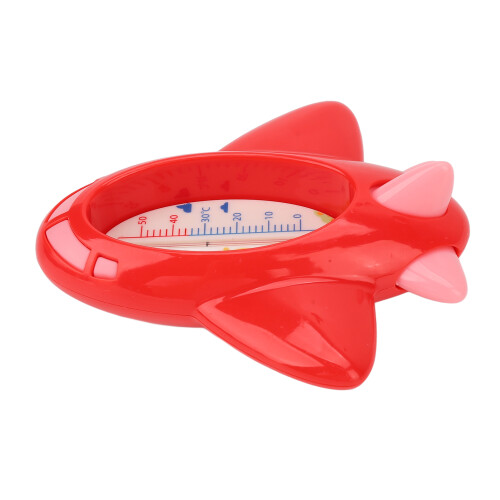 (Red) Baby-Badthermometer, schnell, Flugform, pink 2