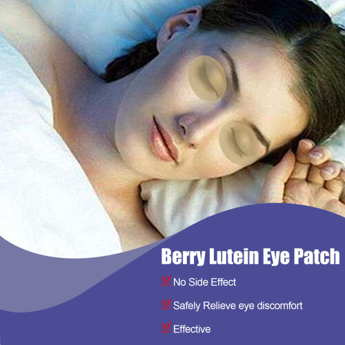 Blueberry Lutein Eye Patch Relieve Eyestrain Puffiness 2