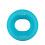 (Blue) Ring-Handtrainer tragbar Silikon Dual-Stärke Fingertraining 1