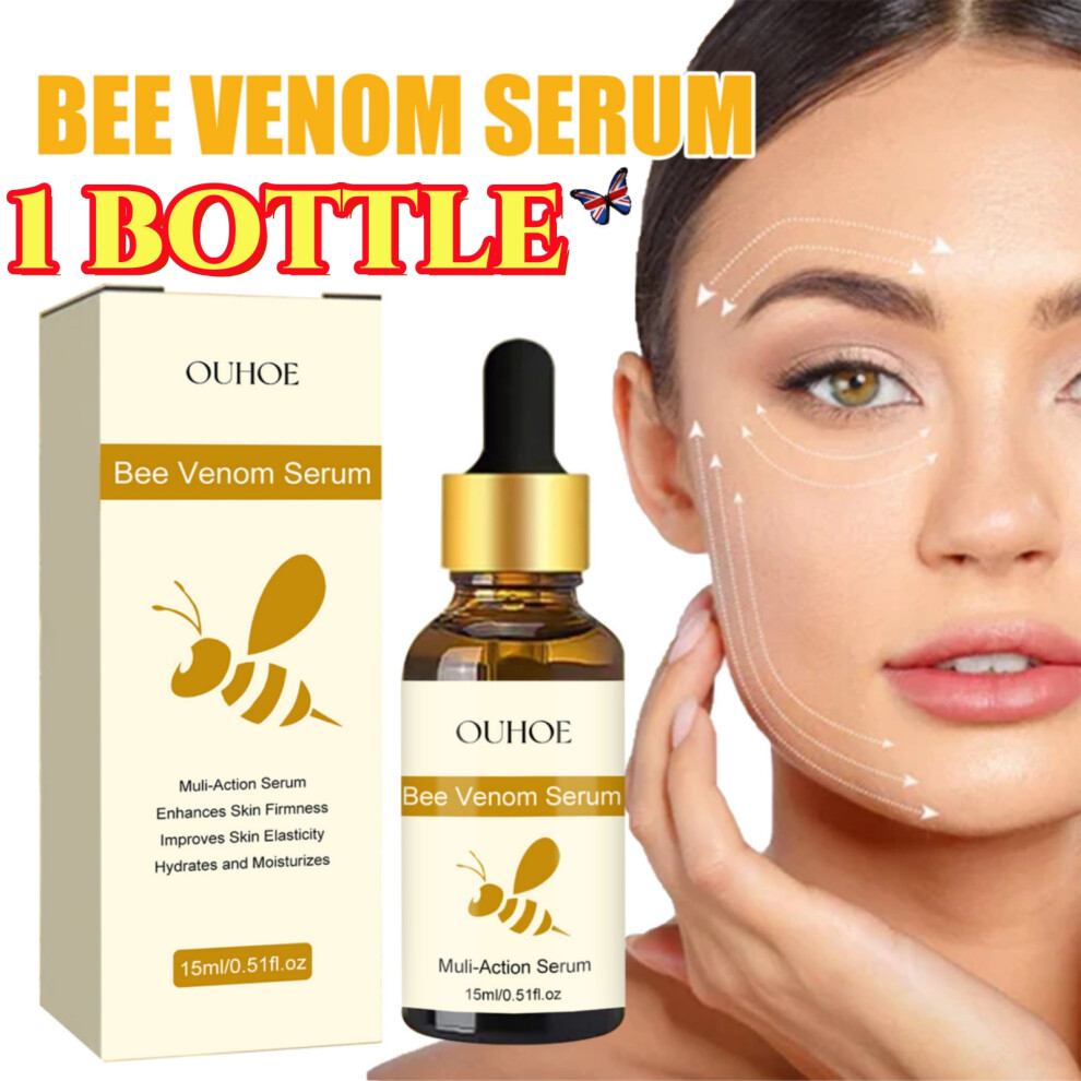 Advanced Bee Venom Serum, Hydrates And Moisturizer Serum, Improves Skin Elasticity, Multi-Action Serum