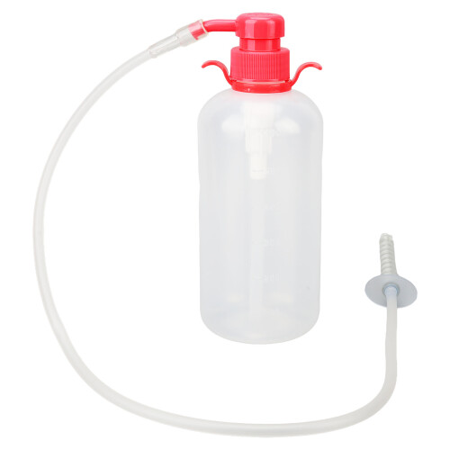 Vaginaldusche 600ml, 9 Löcher, Silikon, 3 Aufsätze 2