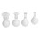 (White) Aderlass-Set zur Massage & Durchblutungsförderung (Blau) 2