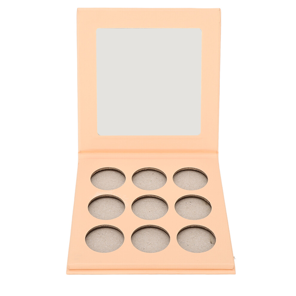 9 Compartment Empty Eyeshadow Palette Waterproof DIY Makeup Palette
