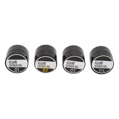 4pcs Solid Polish Glue Nail Tips 2
