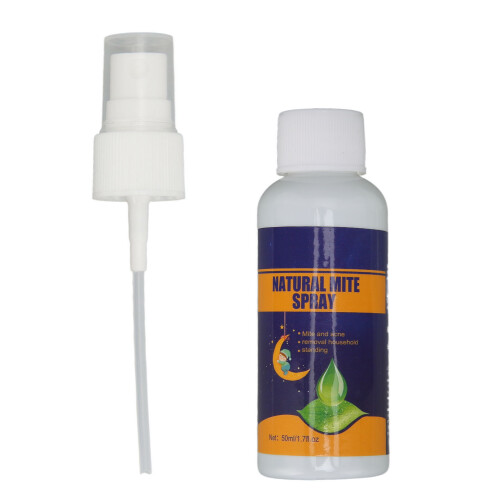 50ml Nat. Mite Spray Plant Extract 99% Pillow/Blanket 1