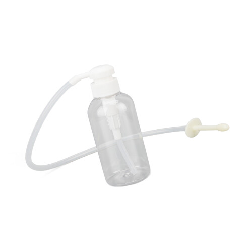 (300ml) Vaginaldusche 300ml Silikon, wiederverwendbar mit 2 Düsen 2