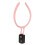 (Pink) Smart Posture Corrector Vibration Reminder Silicone Plastic Pink 5