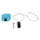 (Blue) Intelligent Springseil Typ-C-Ladeautomatik Pink 1