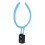 (Blue) Smart Posture Corrector Vibration Reminder Silicone Plastic Pink 5