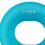 (Blue) Ring-Handtrainer tragbar Silikon Dual-Stärke Fingertraining 3