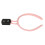 (Pink) Smart Posture Corrector Vibration Reminder Silicone Plastic Pink 3