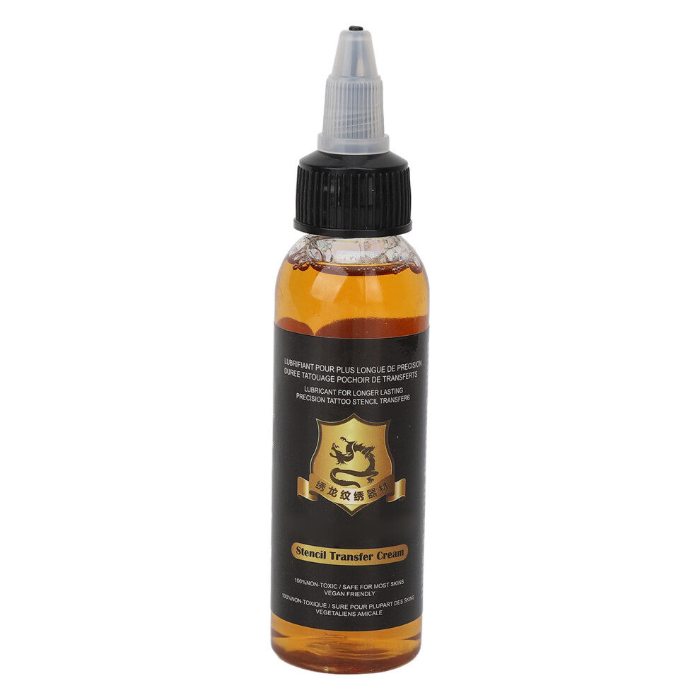 60ml Tattoo Transfer Oil Nozzle Safe Mild for Home Salon