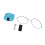 (Blue) Intelligent Springseil Typ-C-Ladeautomatik Pink 3