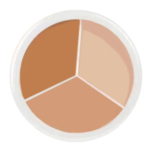 Face Skin Concealer Tricolor Spot Cover Cream Dark Circles