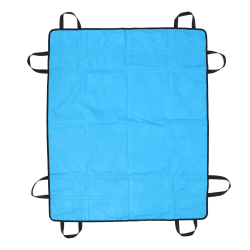 Positioning Bed Pad Reusable Waterproof Transfer Blanket with Handles 2