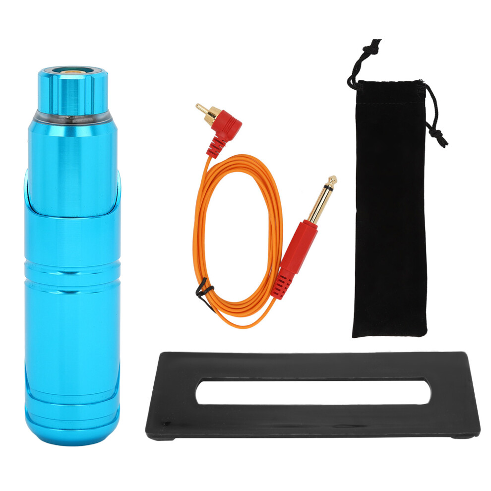 Sky Blue (Sky Blue) Tattoo Pen Machine Aluminum Alloy Rca Connector